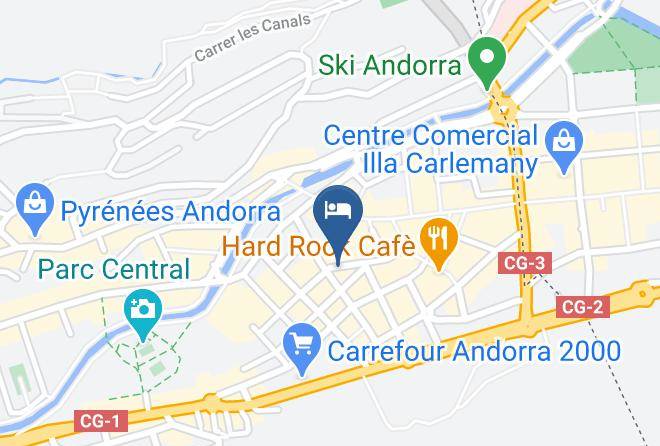 Apartaments Maragall Map - Andorra La Vella