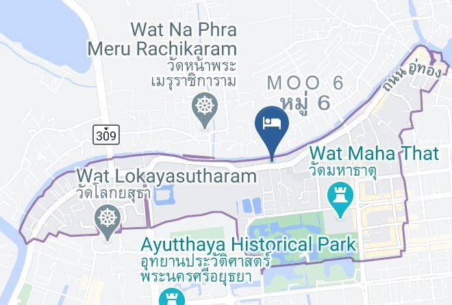 Busaba Cafe & Meal Map - Phra Nakhon Si Ayutthaya - Amphoe Phra Nakhon Si Ayutthaya