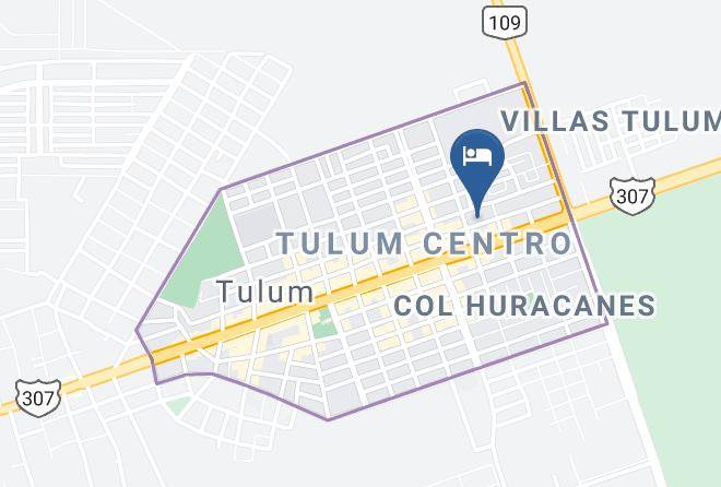 Casa Agape Boutique Hotel Tulum Mapa - Quintana Roo - Tulum