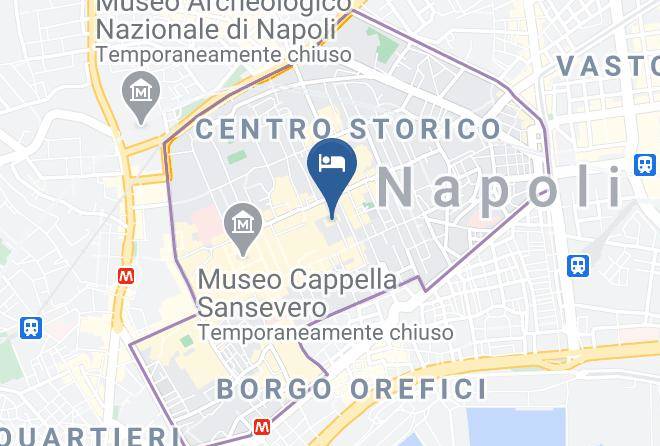 Casa Donna Anna Carta Geografica - Campania - Naples