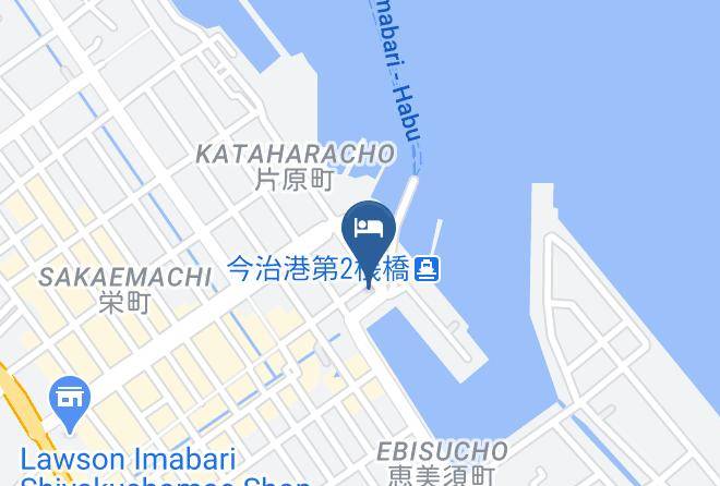 Dogo Prince Hotel Map - Ehime Pref - Imabari City