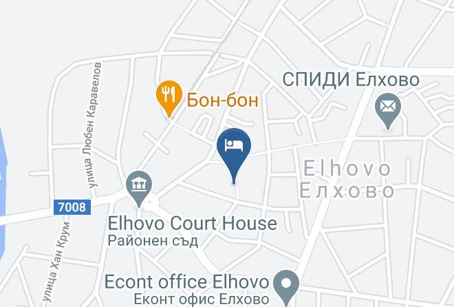 Hotel Galina Palas Map - Yambol - Elhovo