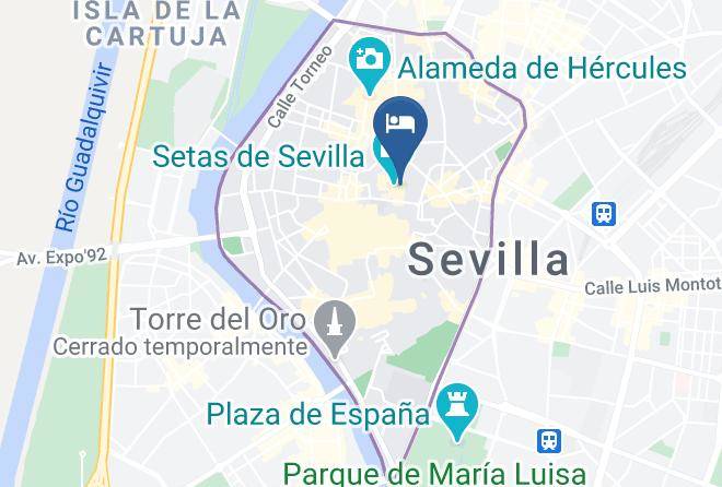 Hotel Palace Sevilla Mapa - Andalusia - Seville