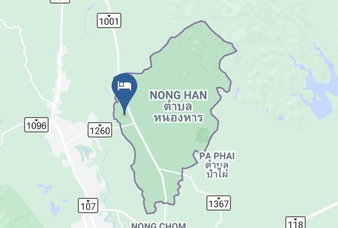Por Doi Wehome Map - Chiang Mai - Amphoe San Sai