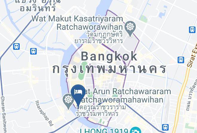 Royal Chating Resort Map - Bangkok City - Phra Nakhon