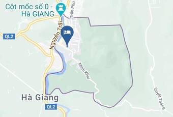 10am Hostel Motorbike Rental & Tours Map - Ha Giang - Minh Khai