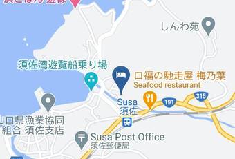 Abu Guesthouse Enon Map - Yamaguchi Pref - Hagi City