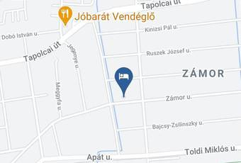 Admiral Hotel Map - Zala - Keszthely