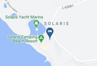 Adriatic Kamp Mobile Homes Solaris Map - Sibenik Knin - Sibenik