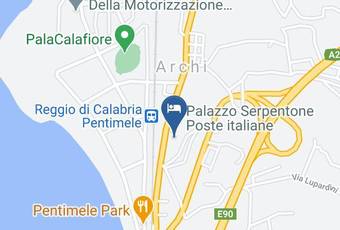 Affittacamere Da Chris Carta Geografica - Calabria - Reggio Di Calabria