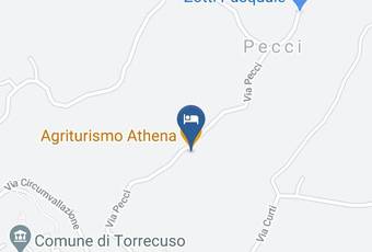 Agriturismo Athena Carta Geografica - Campania - Benevento