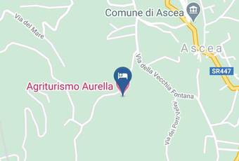 Agriturismo Aurella Carta Geografica - Campania - Salerno
