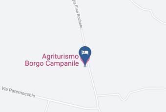 Agriturismo Borgo Campanile Carta Geografica - Latium - Viterbo