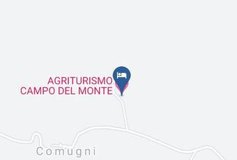 Agriturismo Campo Del Monte Carta Geografica - Tuscany - Arezzo