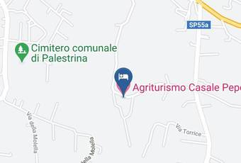 Agriturismo Casale Pepe Carta Geografica - Latium - Rome