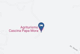 Agriturismo Cascina Papa Mora Carta Geografica - Piedmont - Asti