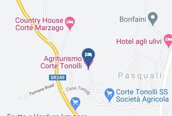 Agriturismo Corte Tonolli Carta Geografica - Veneto - Verona