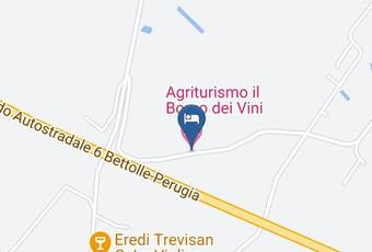 Agriturismo Il Borgo Dei Vini Carta Geografica - Tuscany - Arezzo
