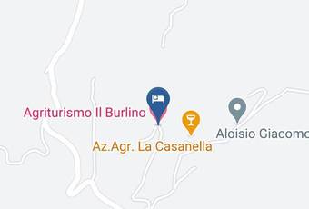 Agriturismo Il Burlino Carta Geografica - Piedmont - Alessandria