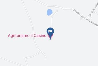 Agriturismo Il Casino Carta Geografica - Tuscany - Siena