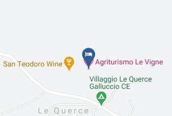 Agriturismo Le Vigne Carta Geografica - Campania - Caserta