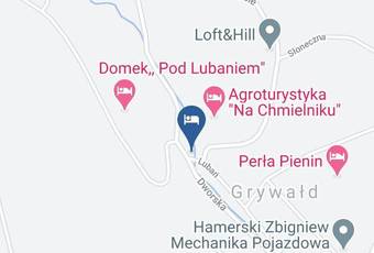 Agroturystyka Poniccy Noclegi Map - Malopolskie - Nowotarski
