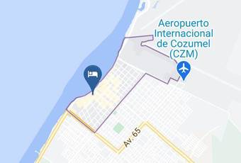 Hermanos Aguilar Mapa - Quintana Roo - Cozumel