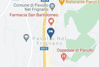 Albergo Corsini Di Corsini Mariapia Snc Carta Geografica - Emilia Romagna - Modena
