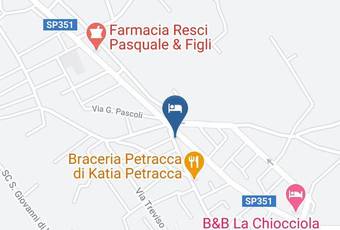 Albergo Da Rosanna Carta Geografica - Apulia - Lecce