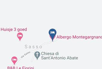 Albergo Montegargnano Carta Geografica - Lombardy - Brescia