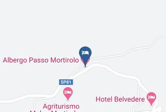 Albergo Passo Mortirolo Carta Geografica - Lombardy - Brescia