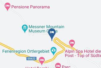 Albergo Pensione Dangl Carta Geografica - Trentino Alto Adige - Bolzano