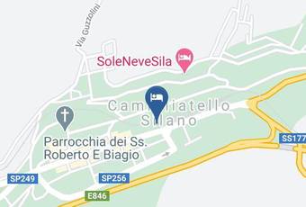 Albergo Ristorante Aquila & Edelweiss Carta Geografica - Calabria - Cosenza