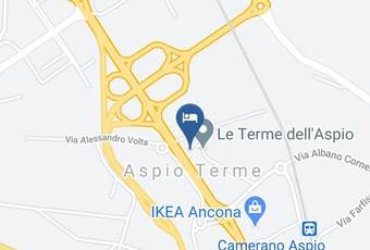 Albergo Ristorante Da Nazzare Carta Geografica - Marches - Ancona