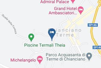 Alexander Palme Carta Geografica - Tuscany - Siena