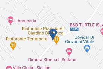 Alimede Ecodimora Carta Geografica - Sicily - Ragusa