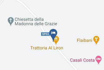 Alloggio Agrituristico Ronchi Di Fornalis Carta Geografica - Friuli Venezia Giulia - Udine