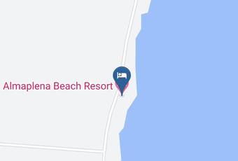 Almaplena Beach Resort Mapa - Quintana Roo - Othon P Blanco