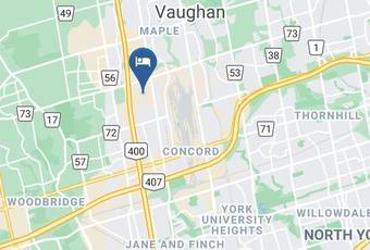 Aloft Vaughan Mills Map - Ontario - York