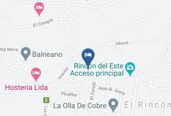 Altos Del Rincon Mapa - San Luis - Santa Rosa Dellara