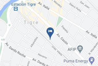 Amigable Economico Y Cultural Mapa - Buenos Aires Province - Tigre