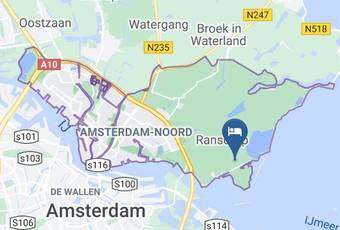 Amsterdam Country Cottage Map - North Holland - Amsterdam