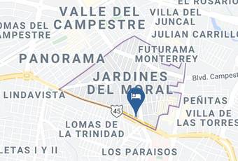 Amueblados San Sebastian Mapa - Guanajuato - Leon