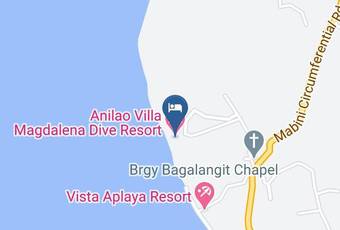 Anilao Villa Magdalena Dive Resort Map - Calabarzon - Batangas