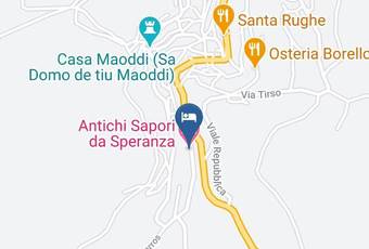 Antichi Sapori Da Speranza Carta Geografica - Sardinia - Nuoro