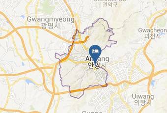 Anyang Illowa Hotel Map - Gyeonggido - Mananguanyangsi