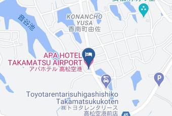 Apa Hotel Takamatsu Airport Map - Kagawa Pref - Takamatsu City