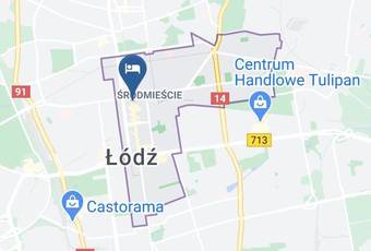 Apartamenty Bedrooms 64 Map - Lodzkie - Lodz