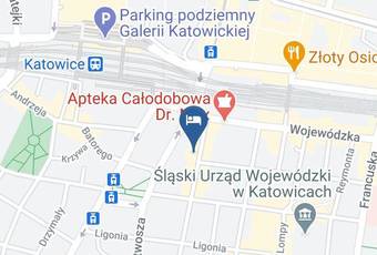 Aparthouse Apartamenty Katowice Centrum Map - Slaskie - Katowice