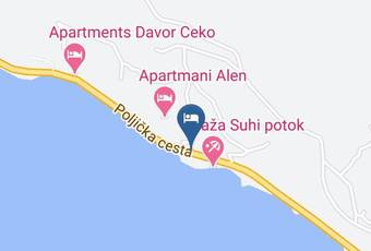 Apartmani Tomica Map - Split Dalmatia - Dugi Rat